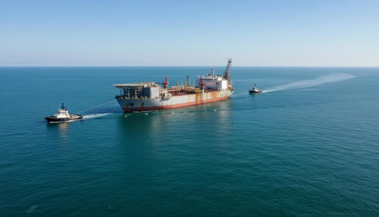 Boskalis отбуксировала СПХО MODEC из Бразилии в Данию на утилизацию
