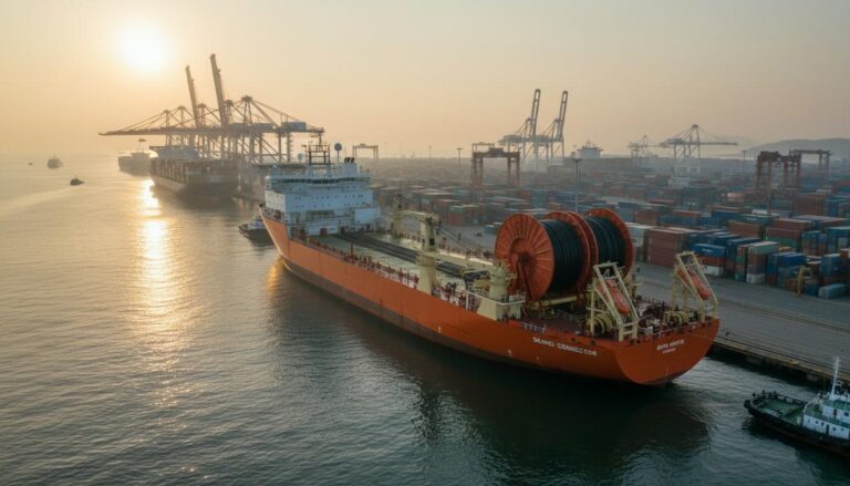 Taihan Cable вводит в строй судно для прокладки морских кабелей