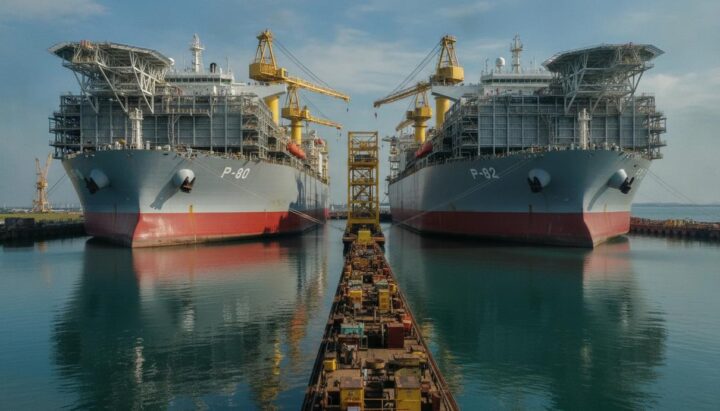 Seatrium отправит в Бразилию две крупнейшие добывающие платформы Petrobras