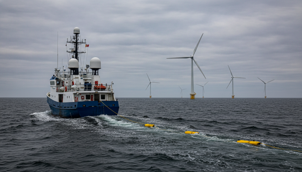 Fugro очистит от боеприпасов маршруты кабелей LanWin в Северном море