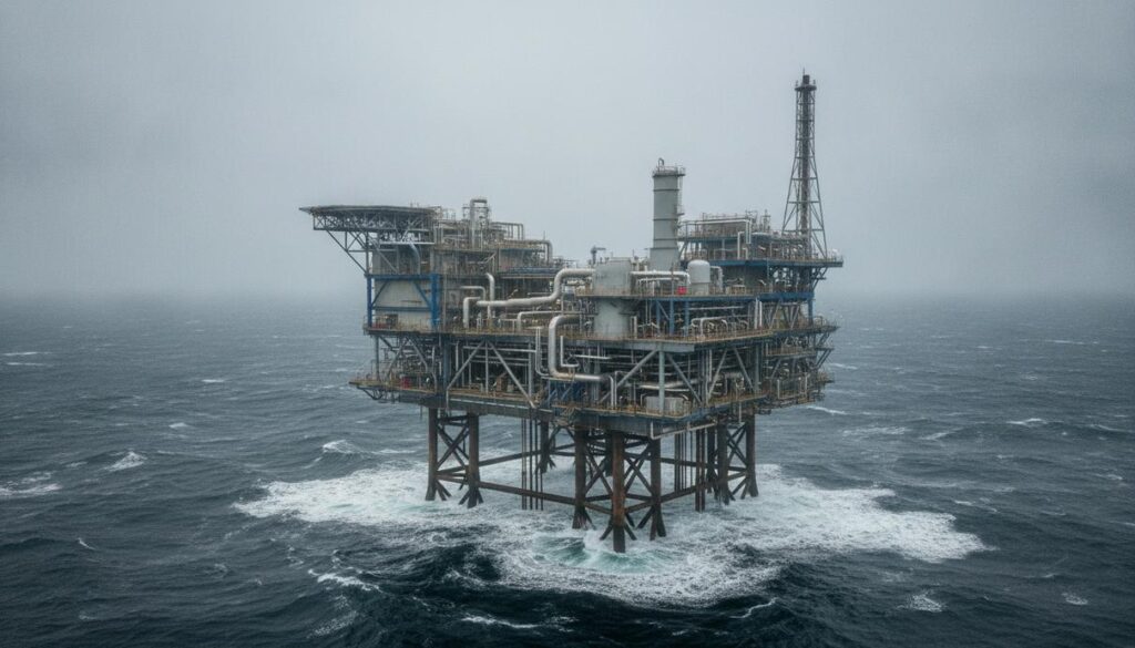У берегов Британии установили первую в мире платформу для хранения CO2