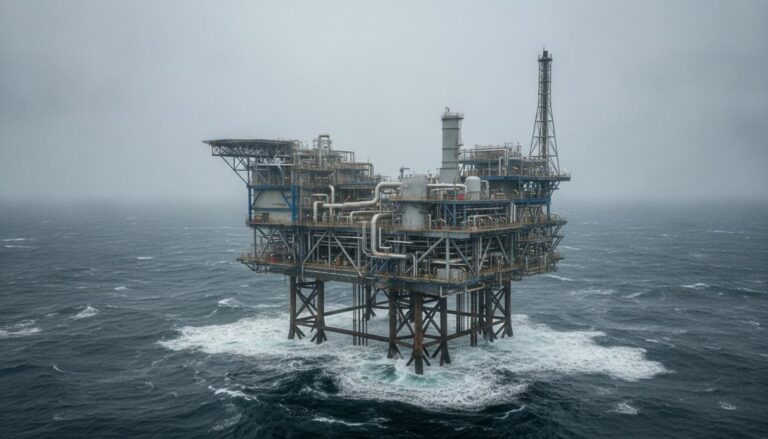 У берегов Британии установили первую в мире платформу для хранения CO2