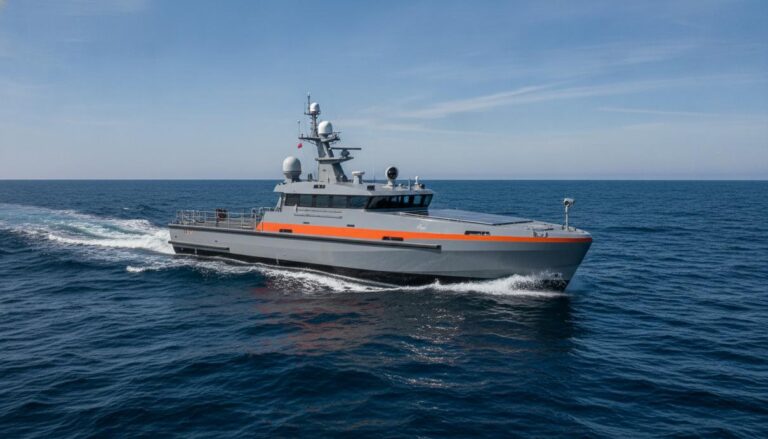 Судно Fugro обследует дно вдоль энергомоста Viking Link в Северном море